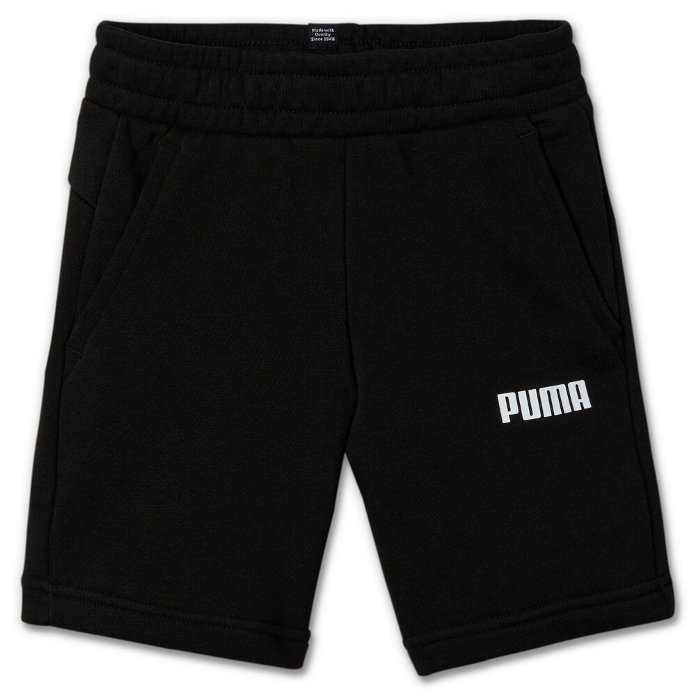 Essentials Youth Sweat Shorts | Black - PUMA