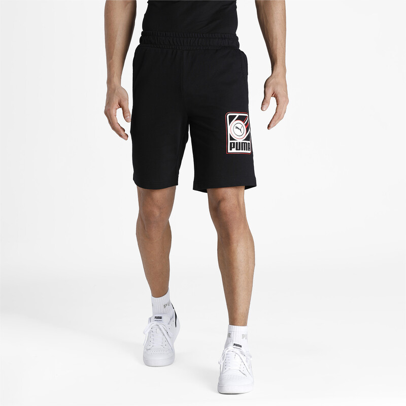 Men's PUMA Graphic Shorts, Black