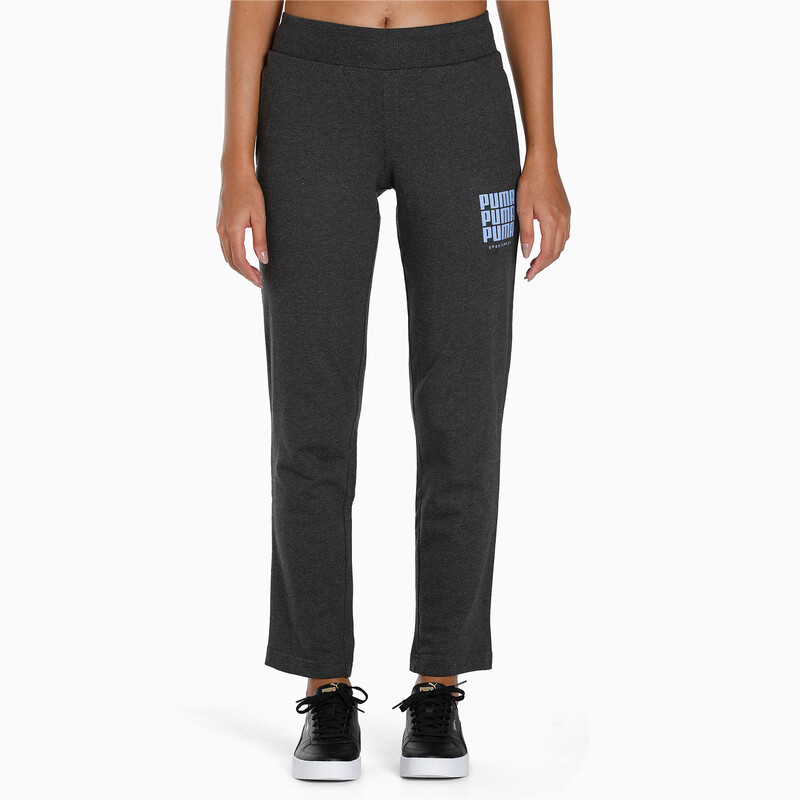 

Women's PUMA Graphic Regular Fit Pants, Gray