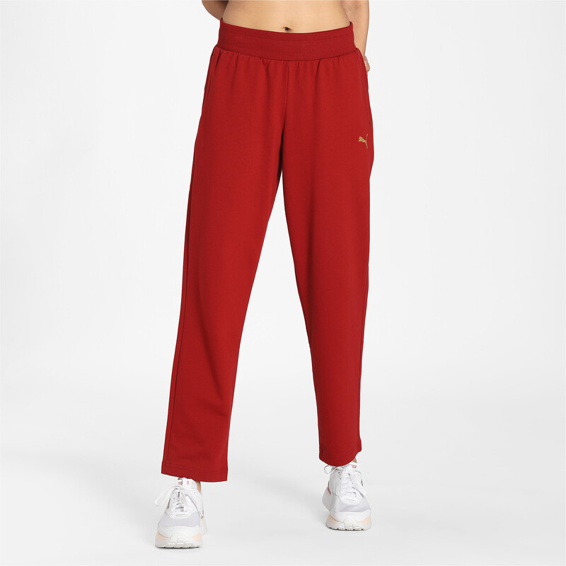

PUMA Graphic Regular Fit Pants, Red