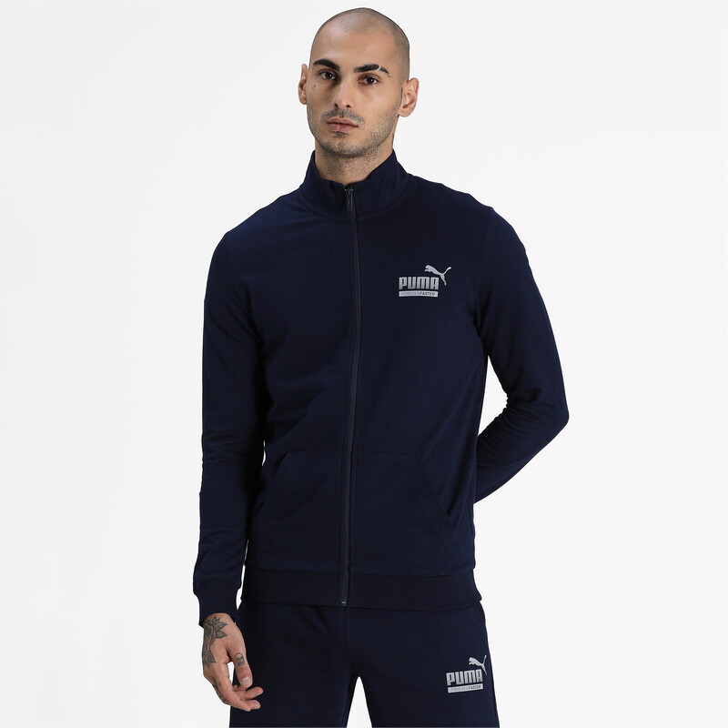 

Men's PUMA Graphic Slim Fit Track Jacket, Purple