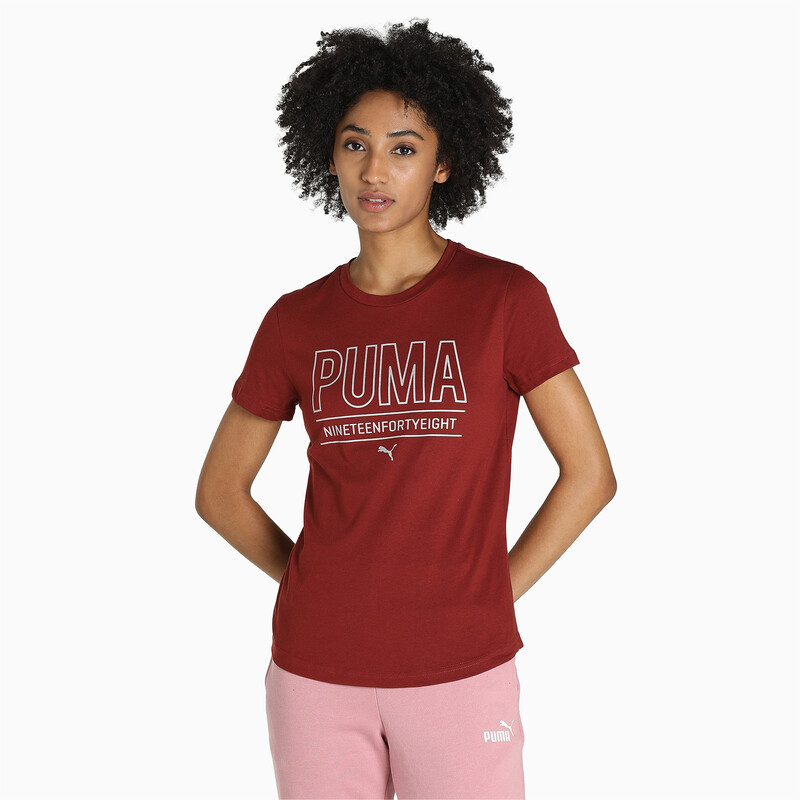 

Women's PUMA Graphic II Regular Fit T-Shirt, Red