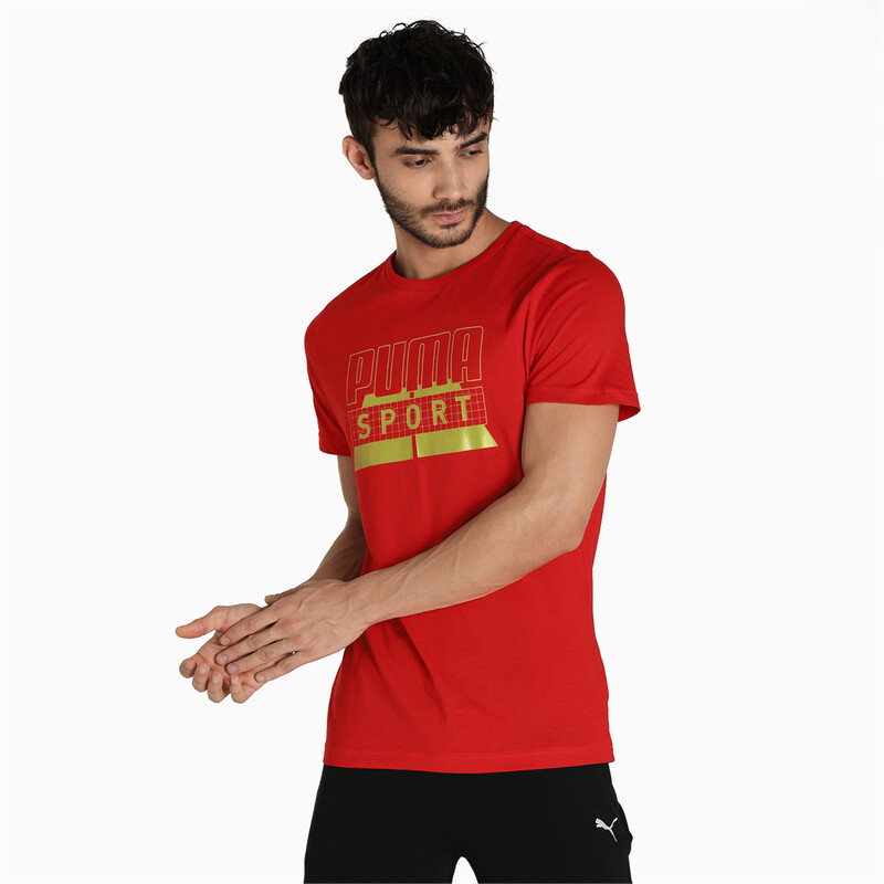 

Men's PUMA Graphic Slim Fit T-Shirt, Red