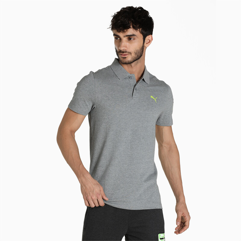 

Men's PUMA Graphic Polo, Gray