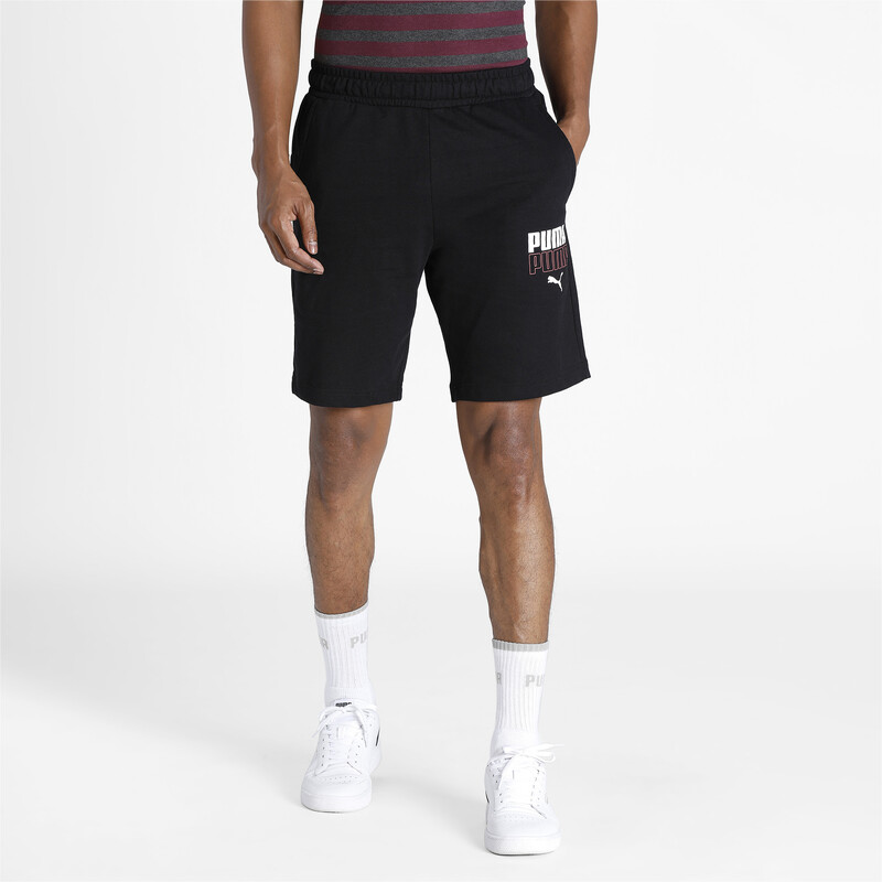

Men's PUMA Graphic Shorts, Black