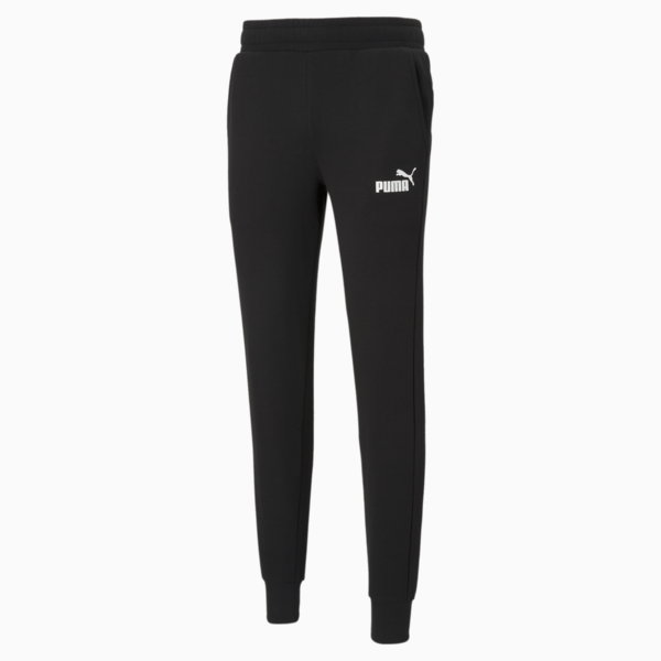 Pantalones Essentials ajustados  para hombre, Puma Black, large-ARG