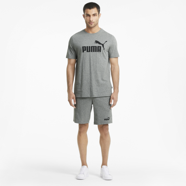 Shorts Essentials Slim para hombre, Medium Gray Heather, large-ARG