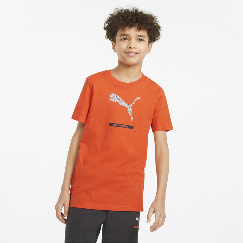 

PUMA Better Youth Regular Fit T-Shirt, Firelight