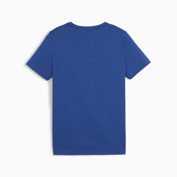 Essentials+ Two Tone Logo Youth Tee, Cobalt Glaze, large-ZAF