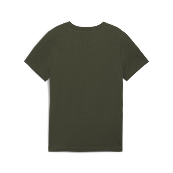 Essentials+ Two Tone Logo Youth Tee, Dark Olive, large-ZAF