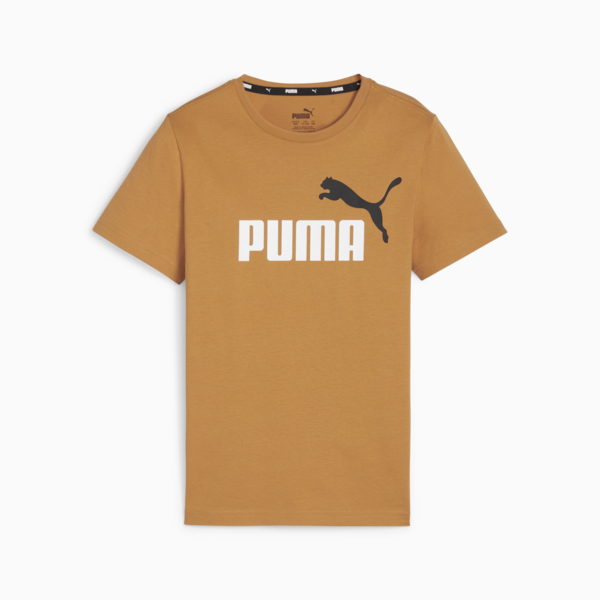 Essentials+ Two Tone Logo Youth Tee, Ginger Tea, large-ZAF
