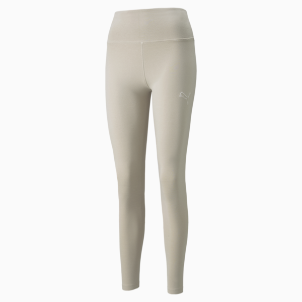 HER High Waist Women's Leggings, Putty, large-ZAF