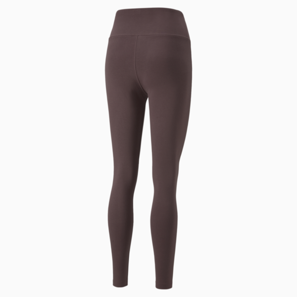 HER High Waist Women's Leggings, Dusty Plum, large-MEX