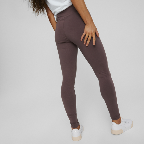 HER High Waist Women's Leggings, Dusty Plum, large-MEX
