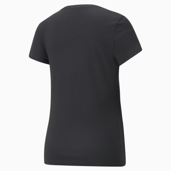 Playera mujer Essentials+, Puma Black-silver metallic, large-MEX