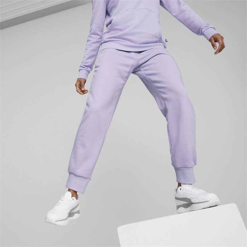 

Women's PUMA Essentials+ Metallic Regular Fit Trackpants, Vivid violet