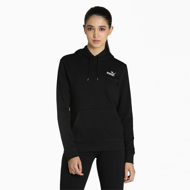 

Women's PUMA Essentials+ Regular Fit Embroidery Hoodie, Black