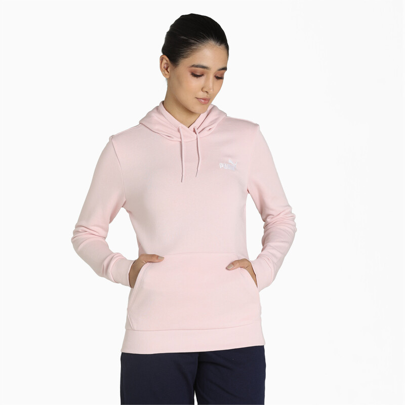 

Women's PUMA Essentials+ Regular Fit Embroidery Hoodie, Pink