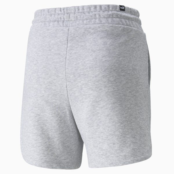 Shorts de cintura alta Mujer Essentials, Light Gray Heather, large-MEX