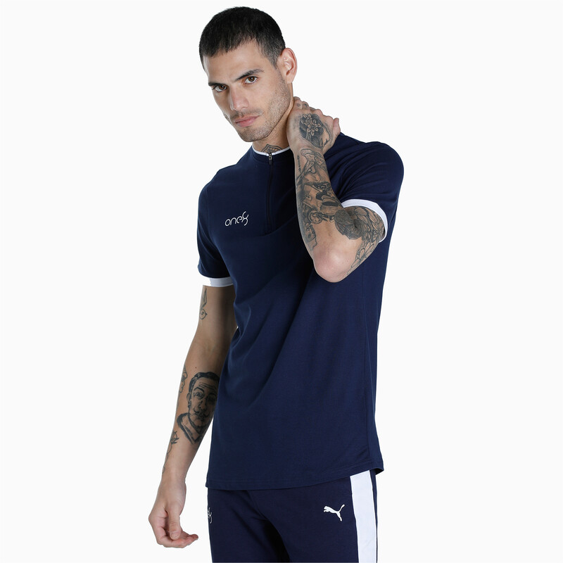 

Men's PUMA X One8 Band Collar Slim Fit Polo