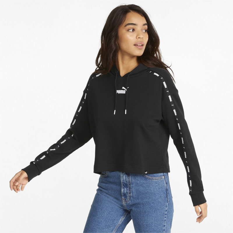 

Women's PUMA Power Cropped Hoodie, Black
