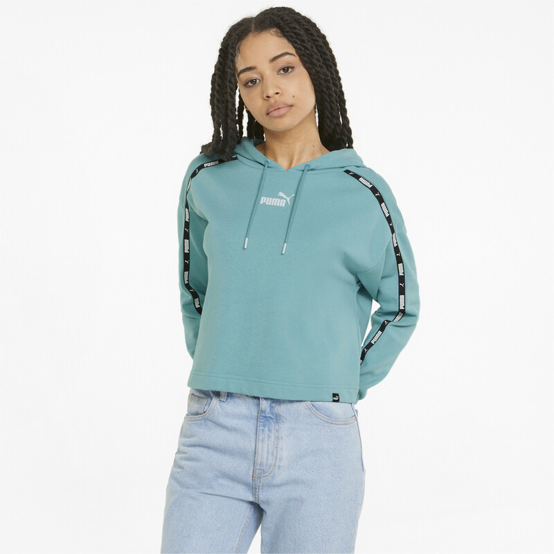

Women's PUMA Power Cropped Relaxed Fit Hoodie, Porcelain