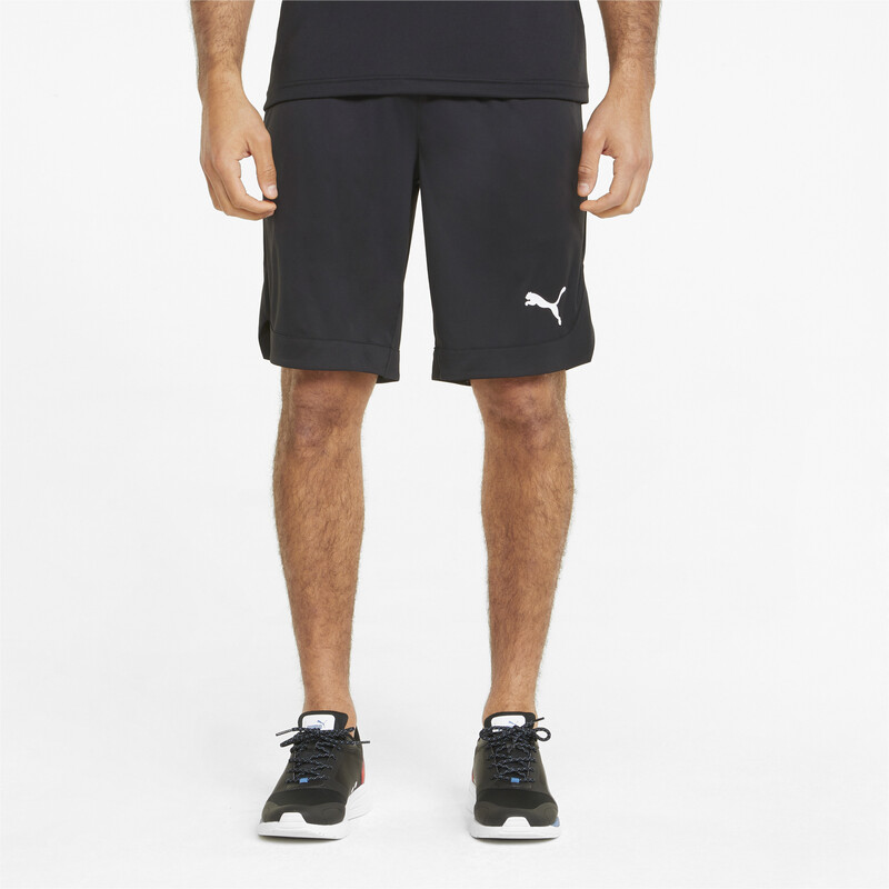 

Men's PUMA Ready To Go Shiny Fabric Regular Fit Shorts