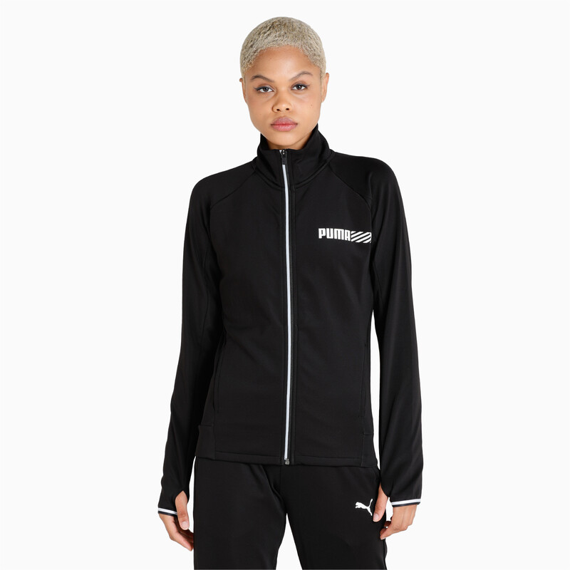 

Women's PUMA Tec Sport Slim Fit Jacket, Black