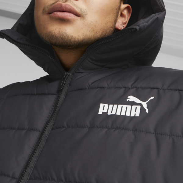 Essentials Padded Jacket Men, Puma Black, large-ZAF