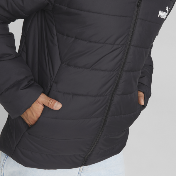 Essentials Padded Jacket Men, Puma Black, large-ZAF