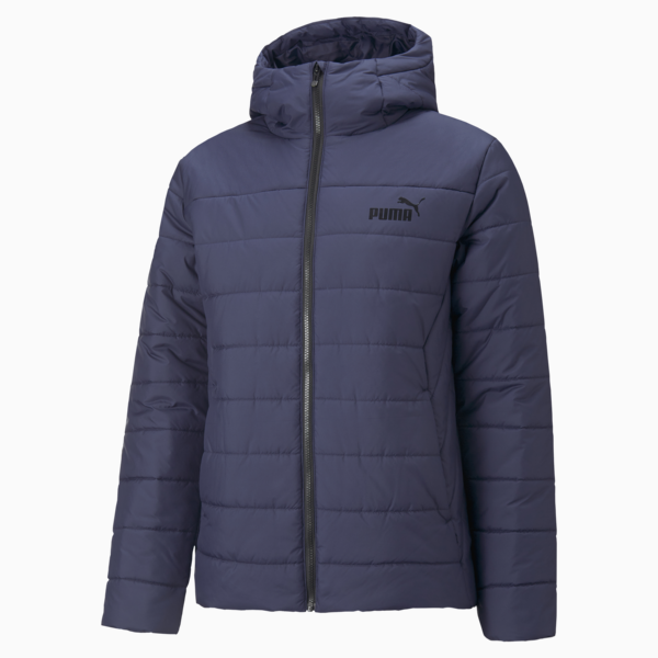 Essentials Padded Jacket Men, Peacoat, large-ZAF