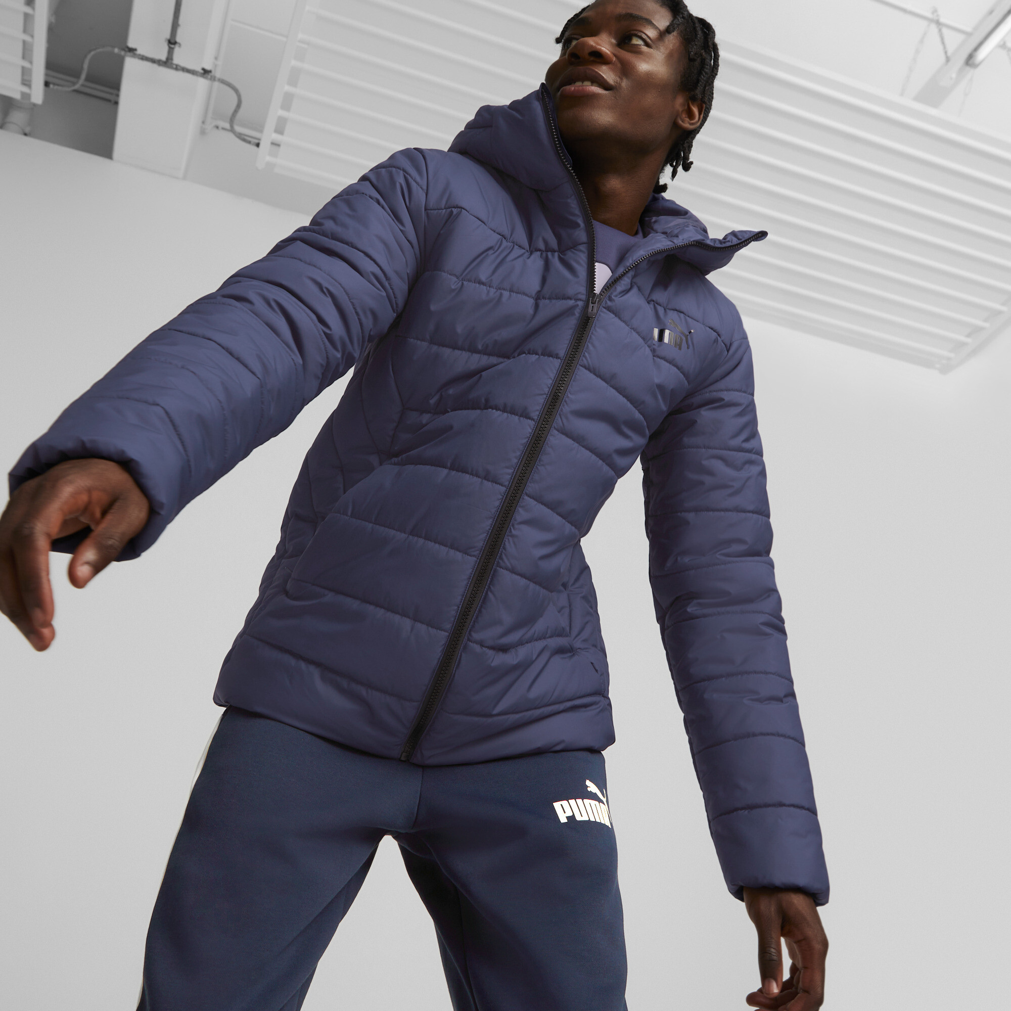 Puma padded jacket deals mens