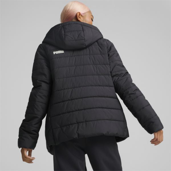 Essentials Padded Jacket Women, Puma Black, large-ZAF