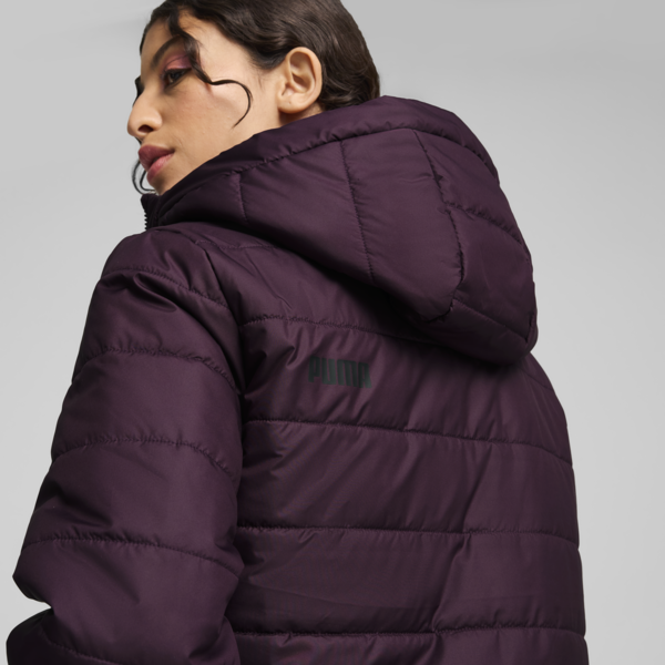 Campera Essentials acolchada para mujer, Midnight Plum, large-ARG