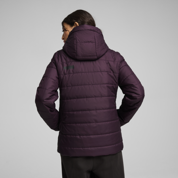 Campera Essentials acolchada para mujer, Midnight Plum, large-ARG