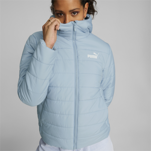 Essentials Padded Jacket Women, Blue Wash, large-ZAF