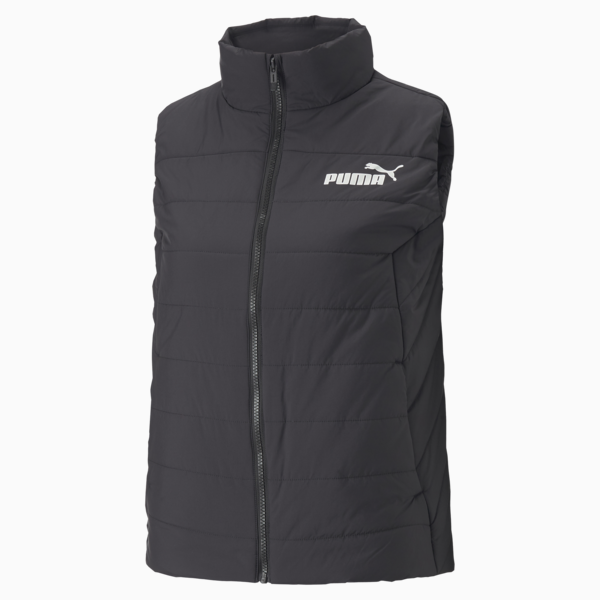 ESS Padded Vest Women, Puma Black, large-MEX