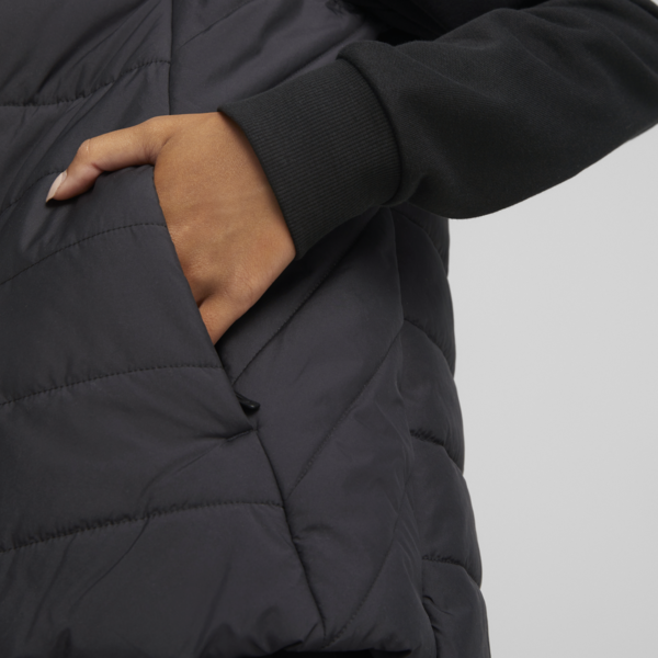 ESS Padded Vest Women, Puma Black, large-MEX