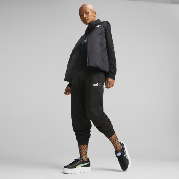 ESS Padded Vest Women, Puma Black, large-MEX