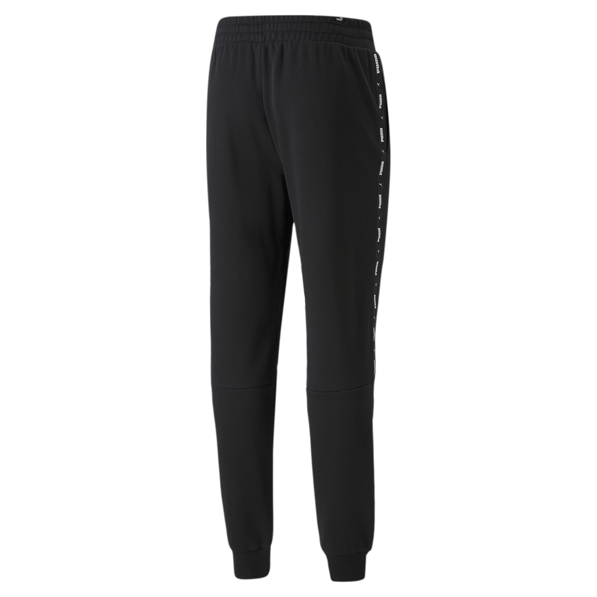 Men's Puma Essentials+ Tape Sweatpants, Black, Size XXS, Clothing