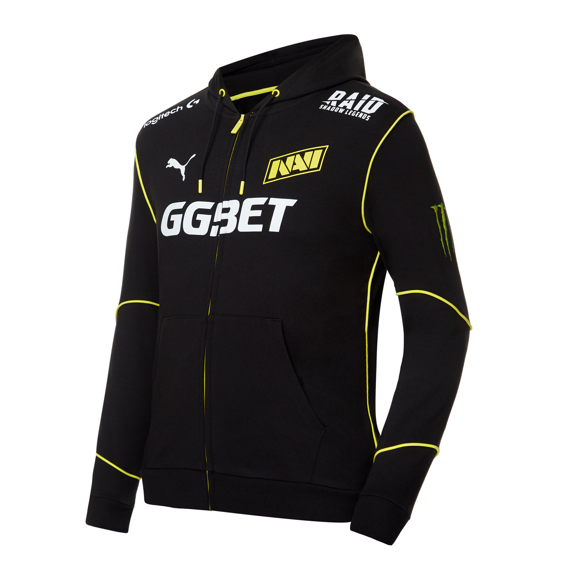 Толстовка NAVI FZ Hoodie M's | Цвет: Черный | Puma Black | Puma