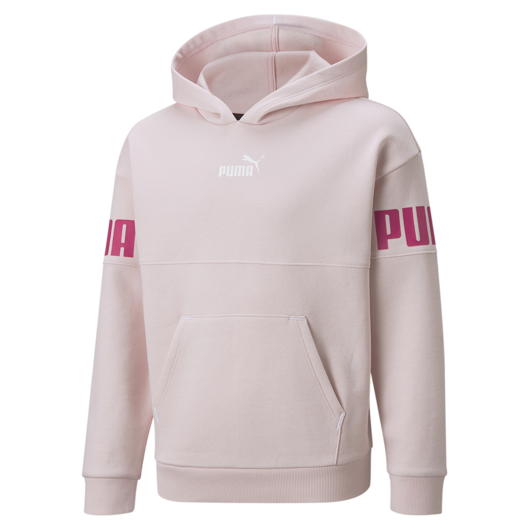 PUMA Power Pack Big Kids' Colorblock Hoodie - Picture 7 of 9