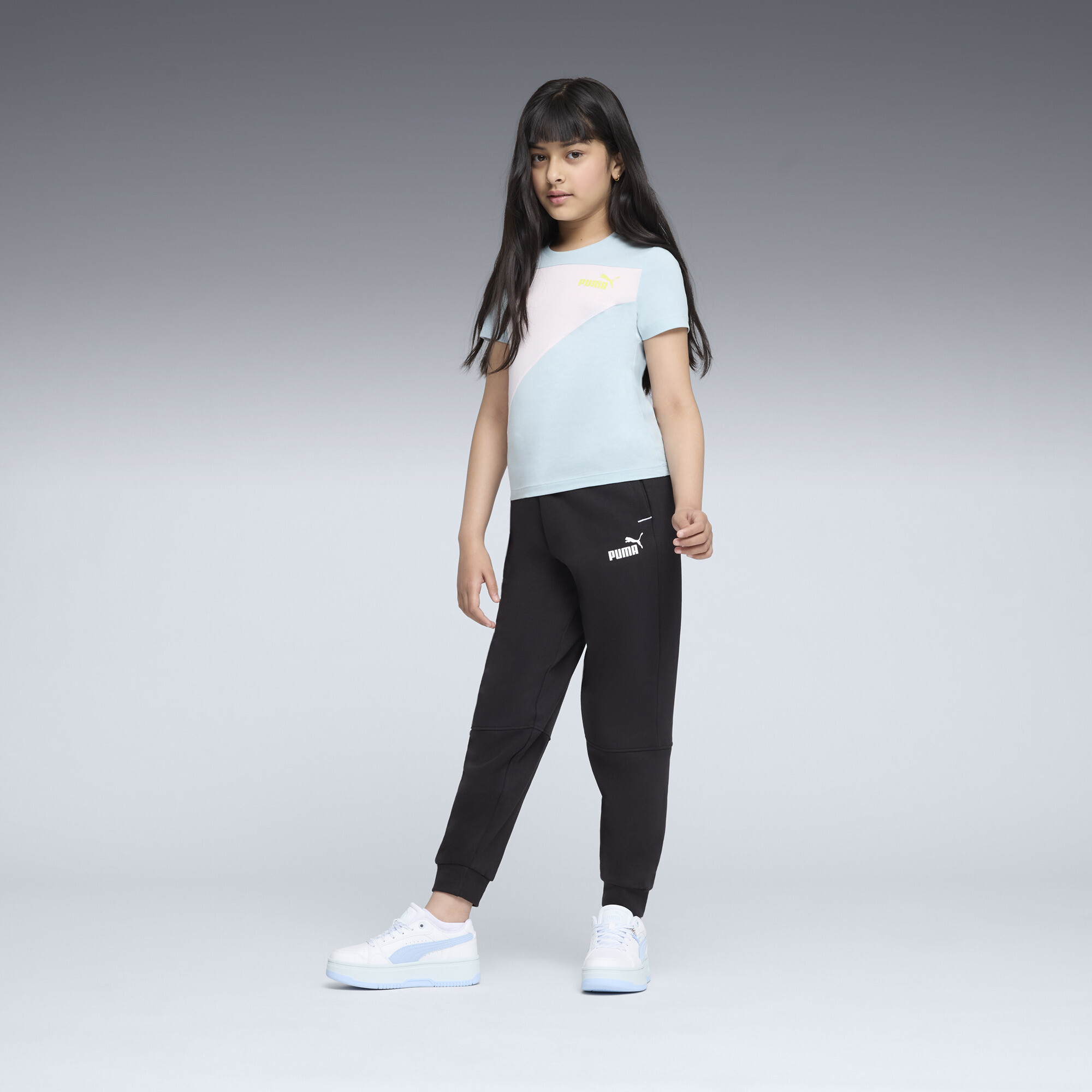 PUMA Power Pack Big Kids' Colorblock Pants - Picture 11 of 11