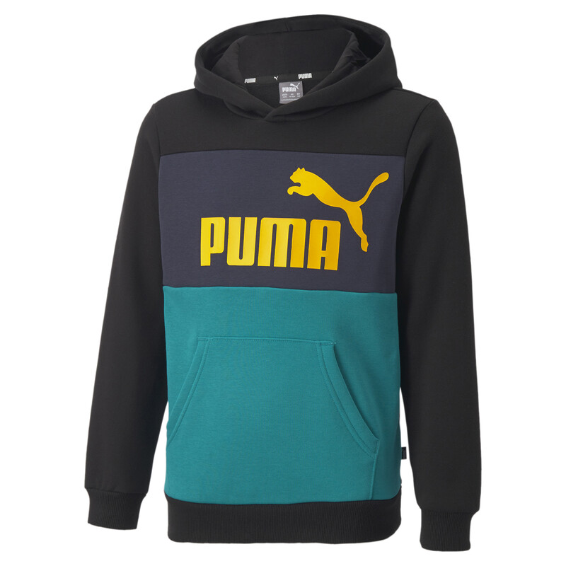 

PUMA Essentials+ Colourblock Youth Hoodie, Blue