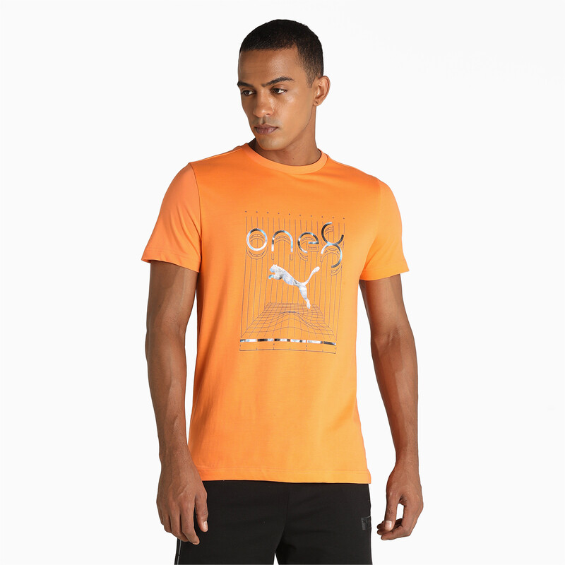 

Men's PUMA X One8 Graphic Slim Fit T-Shirt, Deep apricot