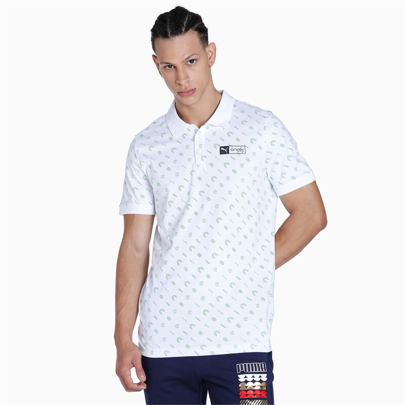 Men's PUMA X One8 Printed Slim Fit Polo