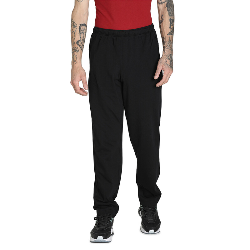 Men's PUMA Zippered Jersey Pants