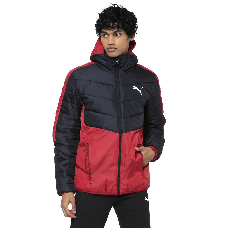 Men s PUMA WarmCELL Regular Fit Padded Jacket in Red size L