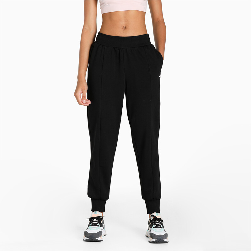 Women s PUMA Rebel Cotton Pants in Black size M