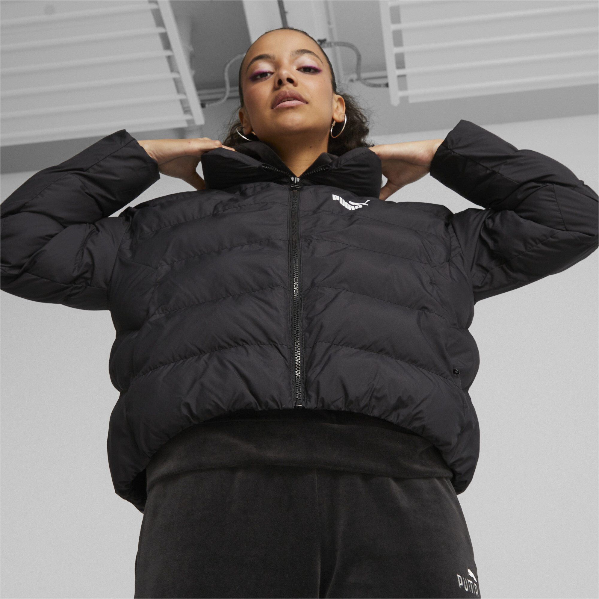 Essentials puffer jacket. Куртка Tiya Moda.